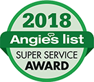 2018 Angie's List Super Service Award winner